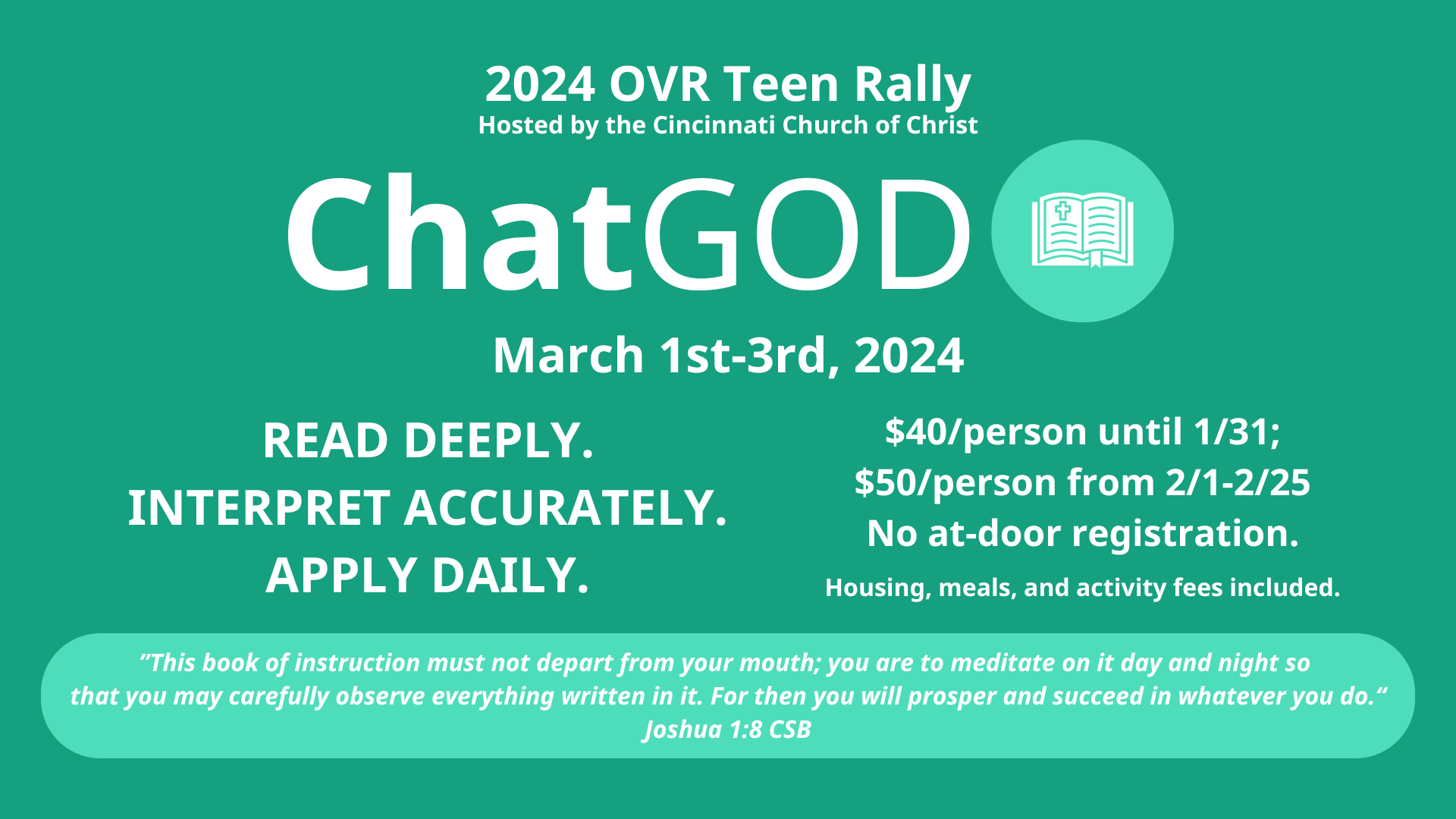 teen rally 2024 graphic